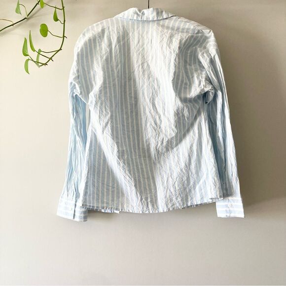 Mare Mare‎ X Anthropologie Striped Buttondown Bralette Shirt Set Small - Picture 8 of 13